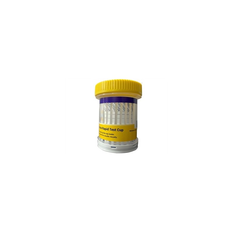 GIMA CUP TEST DROGHE - 7 PARAMETRI PER DRUG READER (CONF. 25 PZ.)
