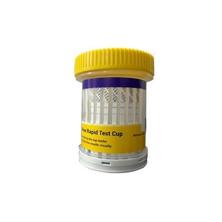 GIMA CUP TEST DROGHE - 7 PARAMETRI PER DRUG READER (CONF. 25 PZ.)