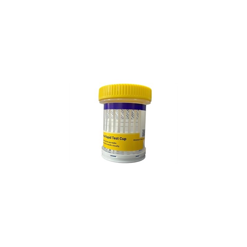 GIMA CUP TEST DROGHE - 8 PARAMETRI PER DRUG READER (CONF. 25 PZ.)