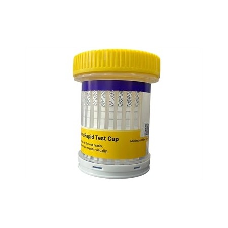 GIMA CUP TEST DROGHE - 8 PARAMETRI PER DRUG READER (CONF. 25 PZ.)