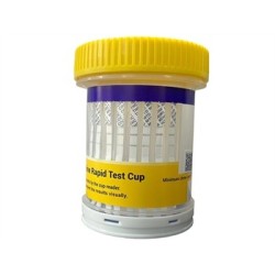 GIMA CUP TEST DROGHE - 8 PARAMETRI PER DRUG READER (CONF. 25 PZ.)