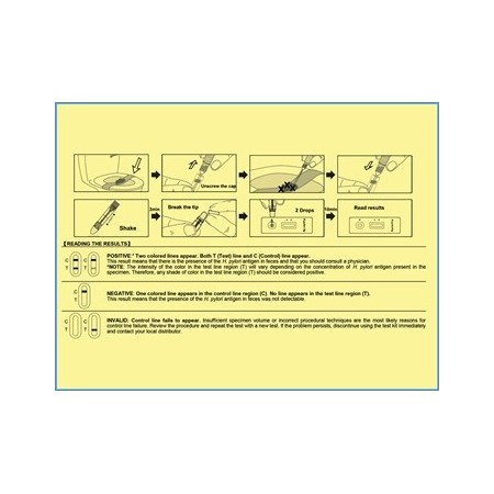 GIMA TEST ULCERA - HELICOBACTER PYLORI - PER AUTOTEST