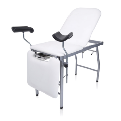 MORETTI LETTINO PER VISITA MEDICA 2 SNODI A 3 SEZIONI GINECOLOGICO TUBOLARE RETTANGOLARE IN ACCIAIO VERNICIATO-RYGEL