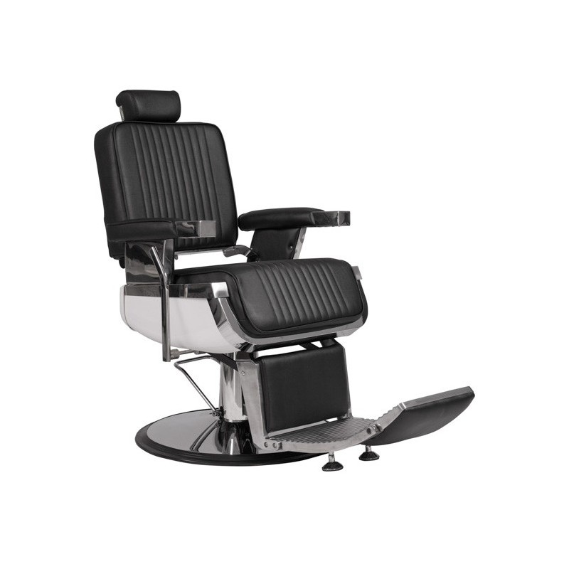 WEELKO POLTRONA DA BARBIERE CON STRUTTURA IN METALLO -FRINGE