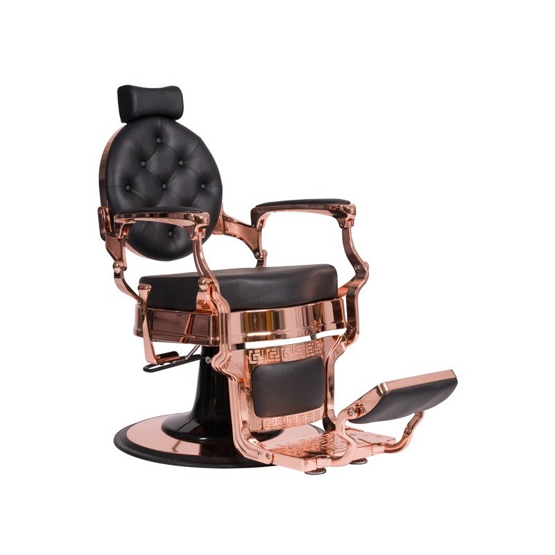 WEELKO POLTRONA DA BARBIERE ELEGANTE CON TELAIO DI ALLUMINIO INIETTATO -BUZZ ROSE