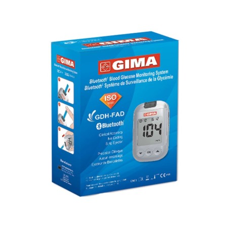 GIMA KIT COMPLETO GLUCOMETRO GIMA MG/DL