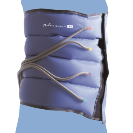 MORETTI GAMBALE 4 SEZIONI, COMPLETO DI TUBI PER PRESSOTERAPIA ADAVANCE- MISURE DIVERSE