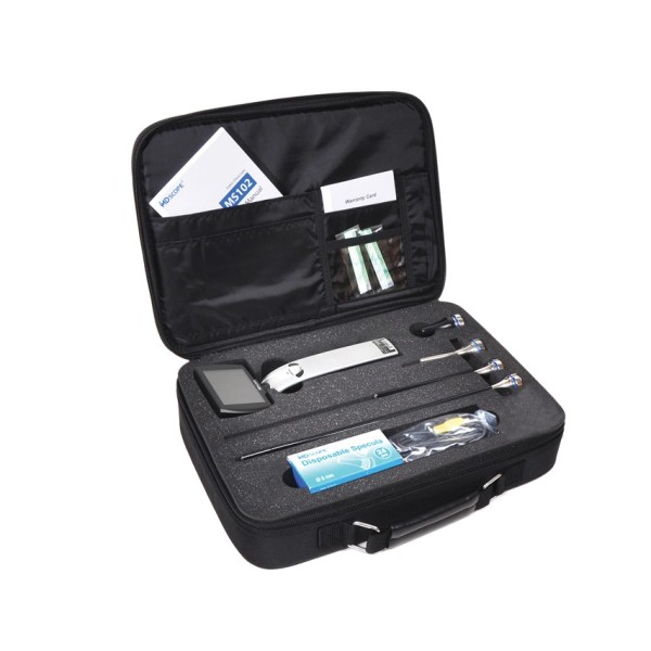 MD SCOPE VIDEOTOSCOPIO MS102 - PACK DELUXE ZIPPER 4 SONDE