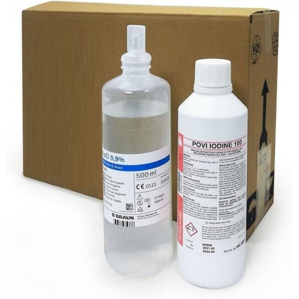 ALMAMEDICAL BOX DISINFETTANTE PER VALIGETTA PRONTO SOCCORSO