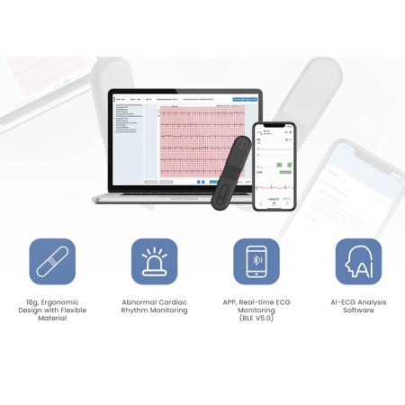 GIMA REGISTRATORE ECG DINAMICO 24 H PER USO DOMESTICO