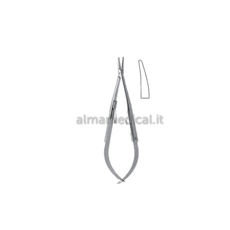 MORETTI PORTA AGHI  CASTROVIEJO CURVE  LISCIO C/FERMO