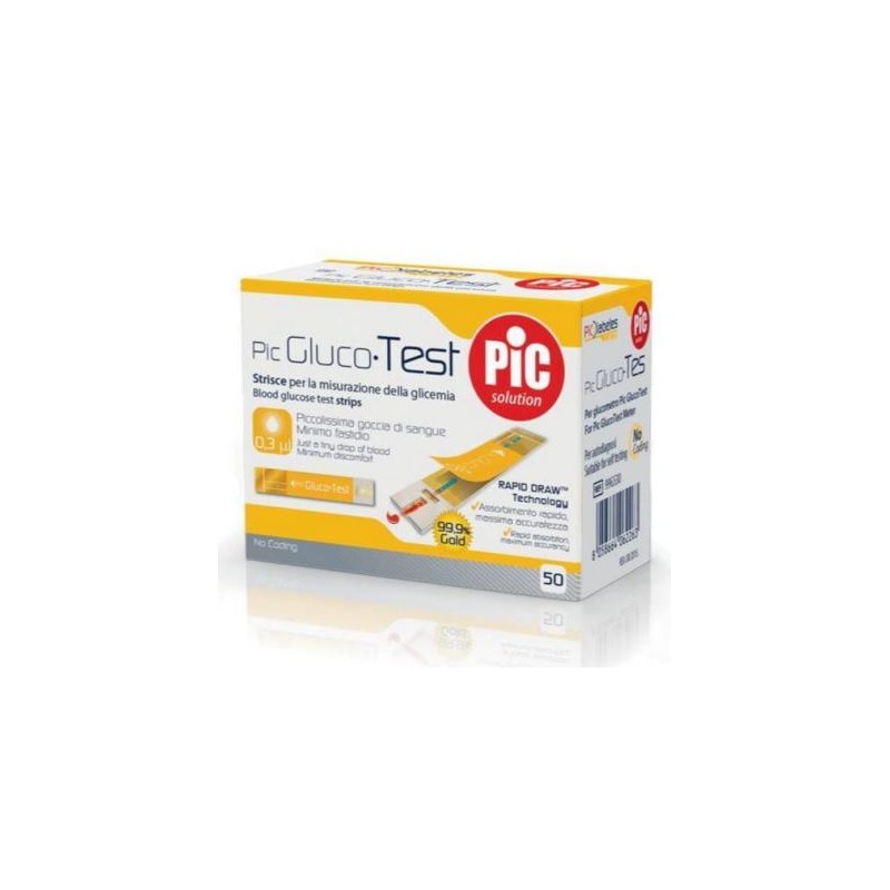 ARTSANA STRISCE GLICEMIA GLUCOTEST 50 PZ