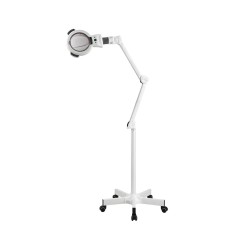 WEELKO LAMPADA A LED SU CARRELLO - LENTE D'INGRANDIMENTO A 5 DIOTTRIE (ZOOM)