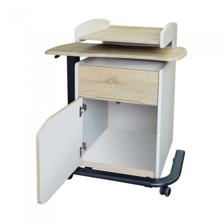 INTERMED COMODINO LATERALE AL LETTO CON RIPIANI