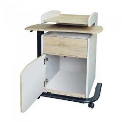 INTERMED COMODINO LATERALE AL LETTO CON RIPIANI