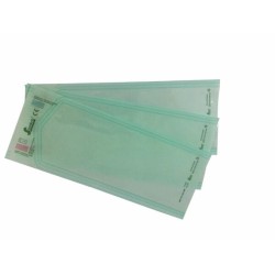 SOGEVA BUSTE PIATTE PER STERILIZZAZIONE 100 MM X 200 MM (CONF. 200 PZ.)