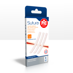 PIC SOLUTION SUTURA PER FERITE DI MEDIA PROFONDITÀ 6X75 MM 6 PZ.