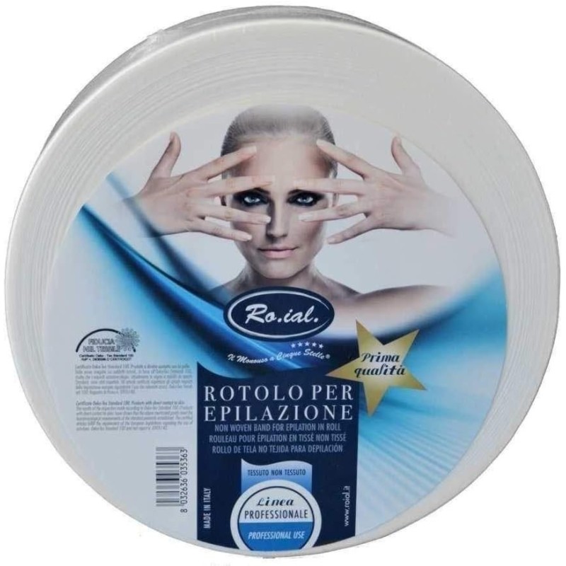 RO.IAL. STRISCIA DEPILAZIONE IN TNT IN ROTOLO DA 100 STRAPPI