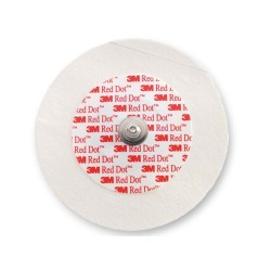3M ELETTRODI CON SUPPORTO IN MICROPORE RED DOT 2239 - (CONF. 1.000 PZ.)
