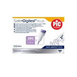 PIC LANCETTE SAFE DIGITEST PLUS G28