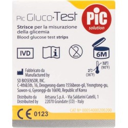 ARTSANA STRISCE GLICEMIA GLUCOTEST 25 PZ