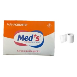 FARMACEROTTO CEROTTO IPOALLERGENICO IN SETA 9,14 MT X 5 CM- CONFEZIONE 6 PEZZI