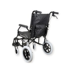 CARROZZINA TRANSIT - seduta 46 cm - tessuto nero