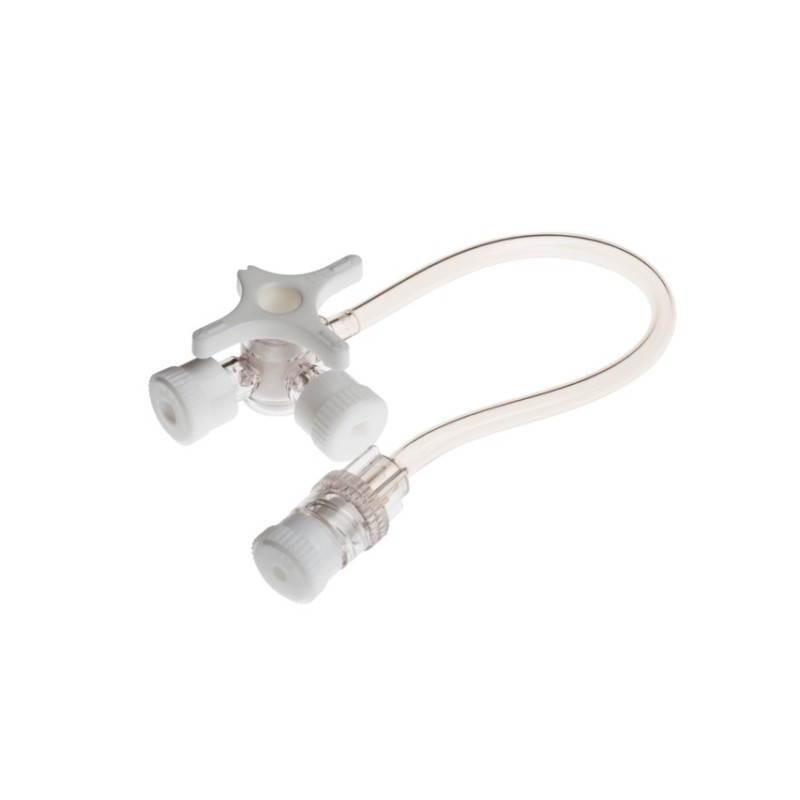 BD RUBINETTO A TRE VIE BD CONNECTA CON PROLUNGA 10 CM (CONF. 50 PZ.)