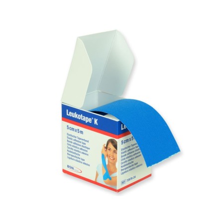 BSN LEUKOTAPE K - TAPE NEUROMUSCOLARE 5 m x 5 cm - BLU