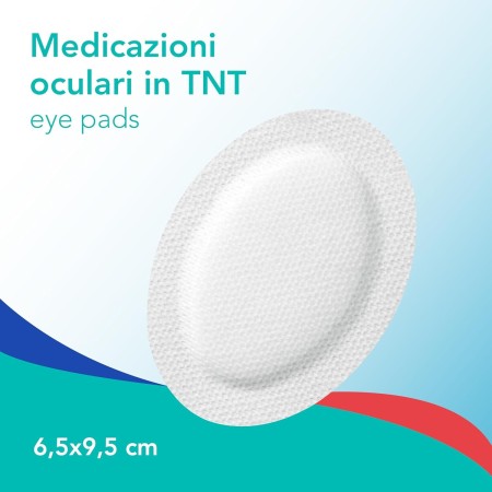 FARMAC-ZABBAN MEDICAZIONI FARMAPORE OCULARI STERILI ADESIVE CON TAMPON