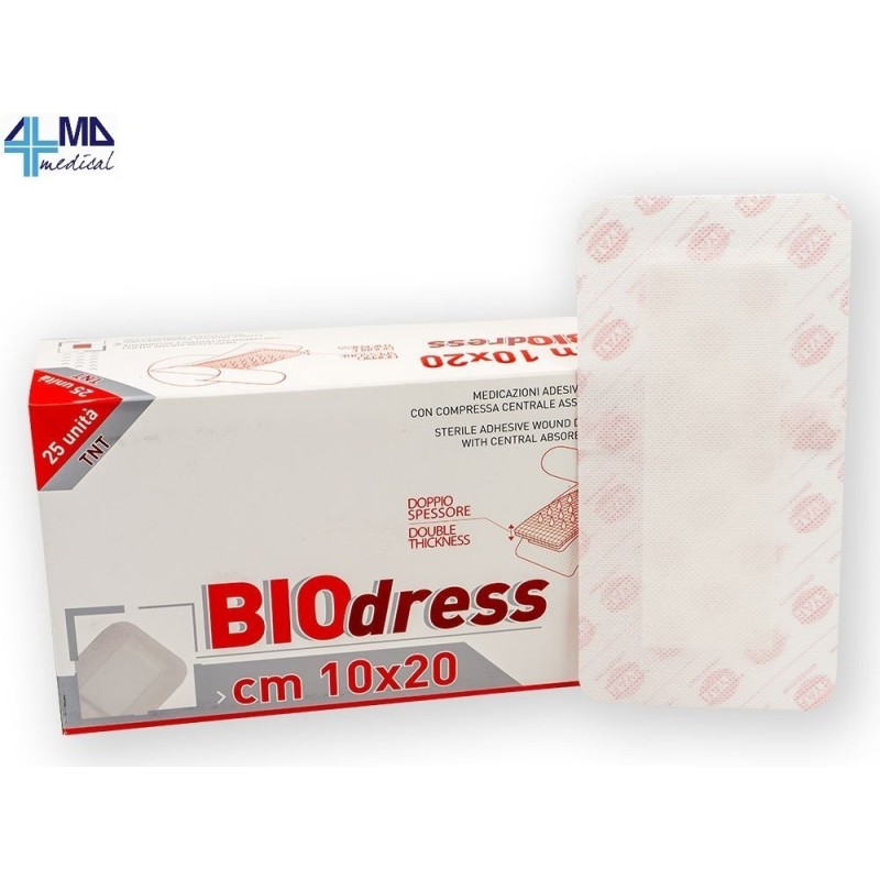 PLASTOD MEDICAZIONE STERILE - 10 X 15 CM (CONF 50 PZ.)