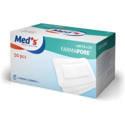 FARMAC-ZABBAN MEDICAZIONE ADESIVA IN TNT 10X25 CM FARMAPORE (CONF. 50
