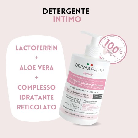 RAYS DERMARAY SENSIS DETERGENTE INTIMO IDRATANTE DELICATO A PH RIEQUIL