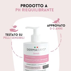 RAYS DERMARAY SENSIS DETERGENTE INTIMO IDRATANTE DELICATO A PH RIEQUIL