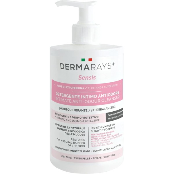 RAYS DERMARAY SENSIS DETERGENTE INTIMO IDRATANTE DELICATO A PH RIEQUIL