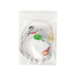 GIMA CAVO DERIVAZIONI ECG - 5 ELETTRODI A BOTTONE - OPTIONAL PER M12 H