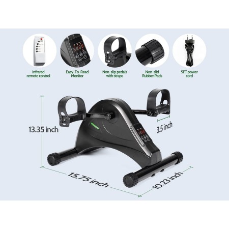 GIMA PEDALIERA ELETTRICA CON DISPLAY - NERA