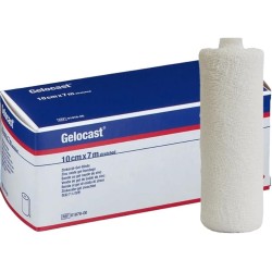 BSN GELOCAST BENDA COMPRESSIVA OSSIDO ZINCO 10CM X 7M BENDAGGIO FLEBOL