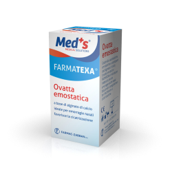 FARMATEXA OVATTA EMOSTATICA ALL’ALGINATO DI CALCIO PER FERMARE EMORRAG