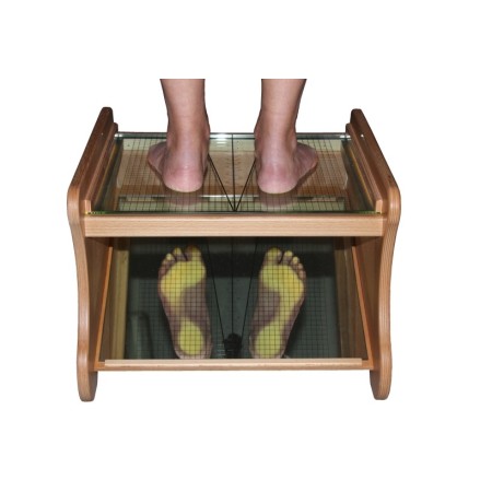 FISIOTECH PODOSCOPIO IN LEGNO A LUCE LED