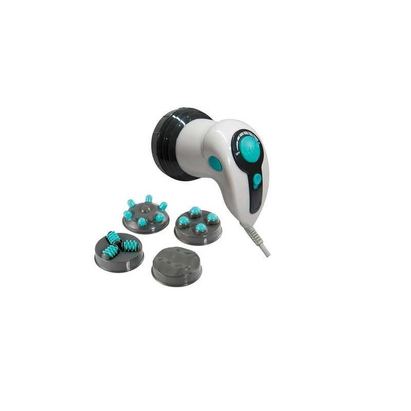 WEELKO STRUMENTO PORTATILE PER MASSAGGI ANTI-CELLULITE - 4 TESTINE (MOVE)