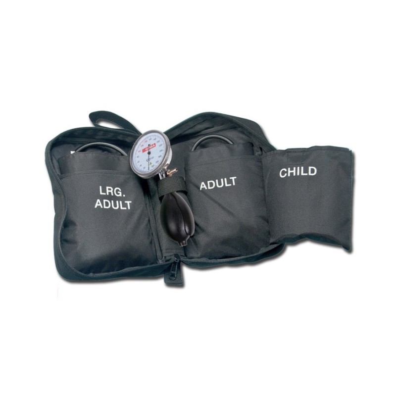 GIMA SFIGMOMANOMETO SIRIO - KIT CON 3 BRACCIALI ADULTO/PEDIATRICO/ADULTI LARGE