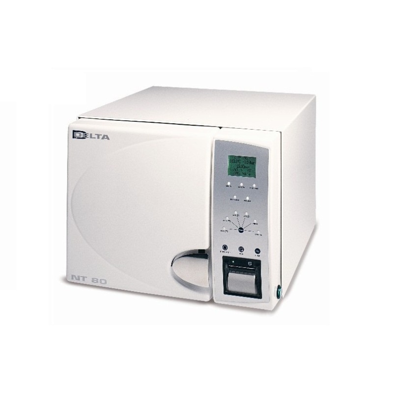 MORETTI AUTOCLAVE NT80 PRE-POST VACUUM CLASSE B CON STAMPANTE