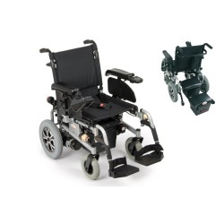 MORETTI CARROZZINA PIEGHEVOLE ELETTRICA AGILIS CON LUCI