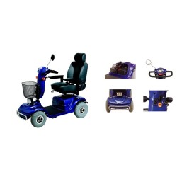 MORETTI SCOOTER 4 RUOTE VENTUS - ARGENTO O BLU