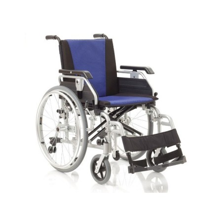 MORETTI CARROZZINA AD AUTOSPINTA - STRUTTURA LEGGERA - PEDANE CON ROTAZIONE ANTERO-POSTERIORE - STAR