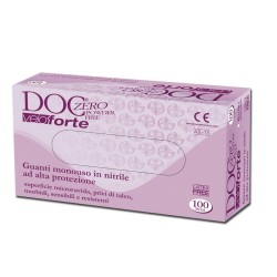 GARDENING GUANTI IN NITRILE SENZA POLVERE - VELOFORTE DOC ZERO 3,5GR (CONF. 100 PZ.)