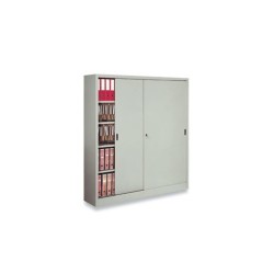 GALENO ARMADIO VERNICIATO - 2 ANTE SCORREVOLI - 8 RIPIANI