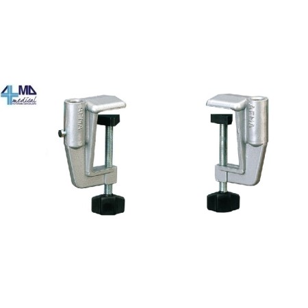 MORETTI MORSETTO IN ALLUMINIO DA TAVOLO PER LAMPADE