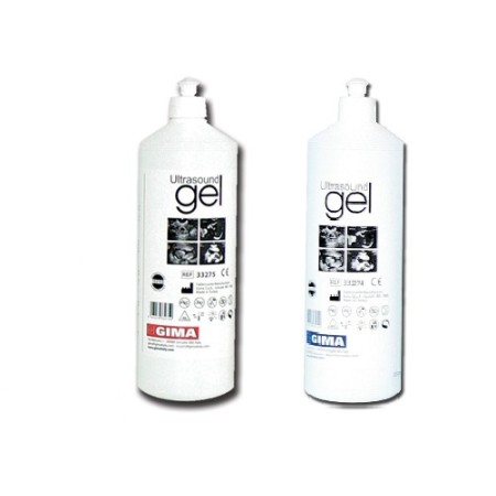 GIMA GEL PER ULTRASUONI BLU O TRASPARENTE FLACONE DA 1LT
